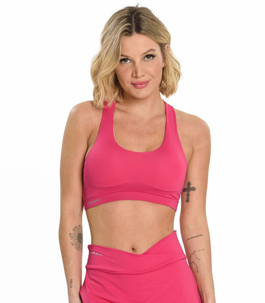 Top Feminino Fitness Endless Rosa