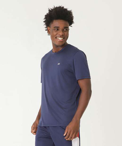 Camiseta Masculina Fitness Manga Curta MR
