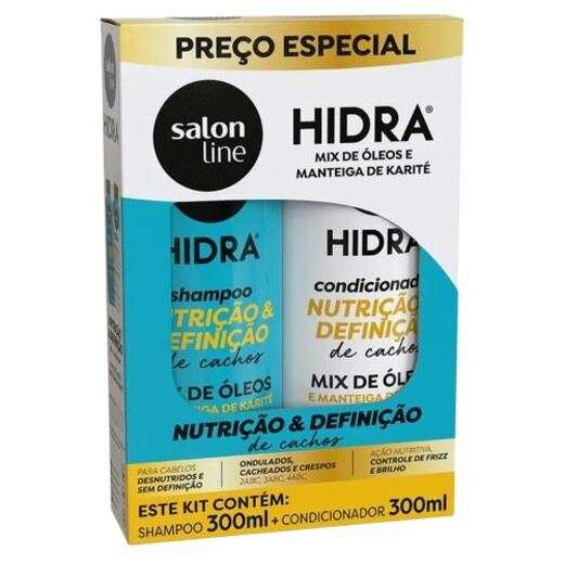 Image_Shampoo e Condicionador Salon Line Hidra 300ml Manteiga De Karite