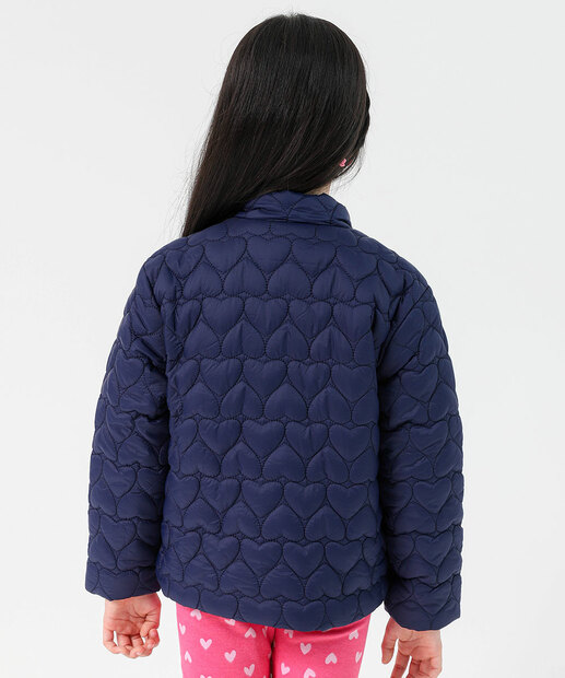 Jaqueta Infantil Matelassê Marisa Tam 04 ao 10 Marinho