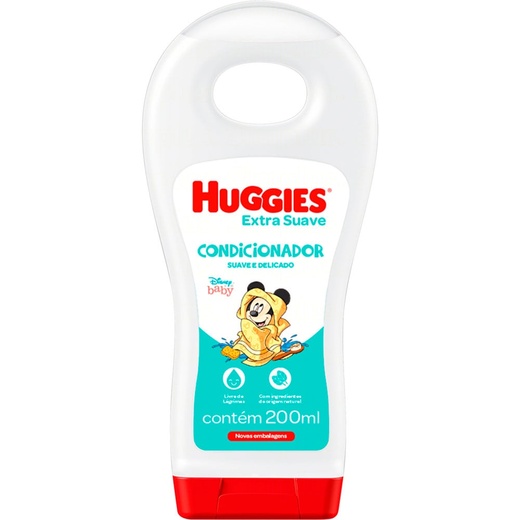 Image_Kit com 3 Unidades de Condicionador Huggies Extra Suave 200ml