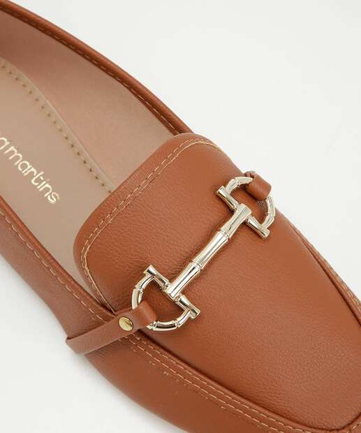 Mocassim Loafer Feminino Bico Quadrado