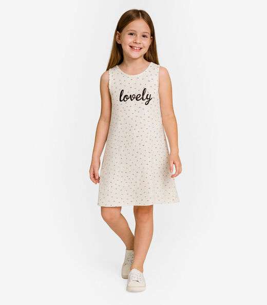Image_Vestido Feminino Infantil Select Bege