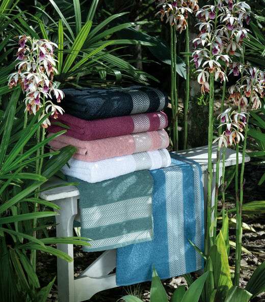 Toalha De Banho Siena De Algodão Atlantica Vermelho