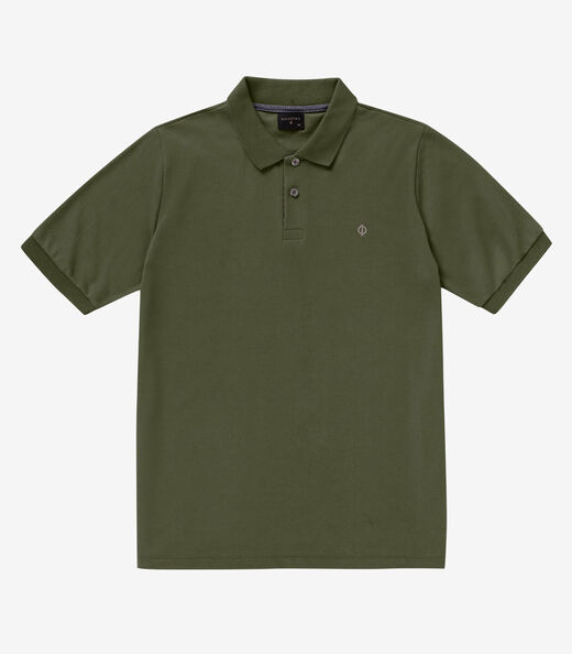 Polo Masculina Básica Diametro Verde