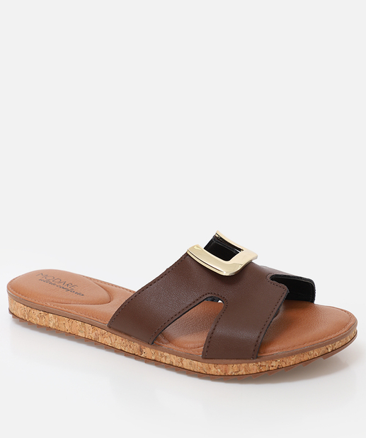 Image_Rasteirinha Feminina Conforto Modare Marrom