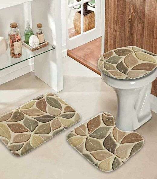 Image_Jogo De Tapetes Para Banheiro Wevans Bege