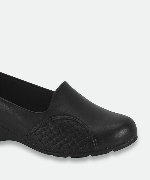 Scarpin Feminino Salto Anabela Modare Preto