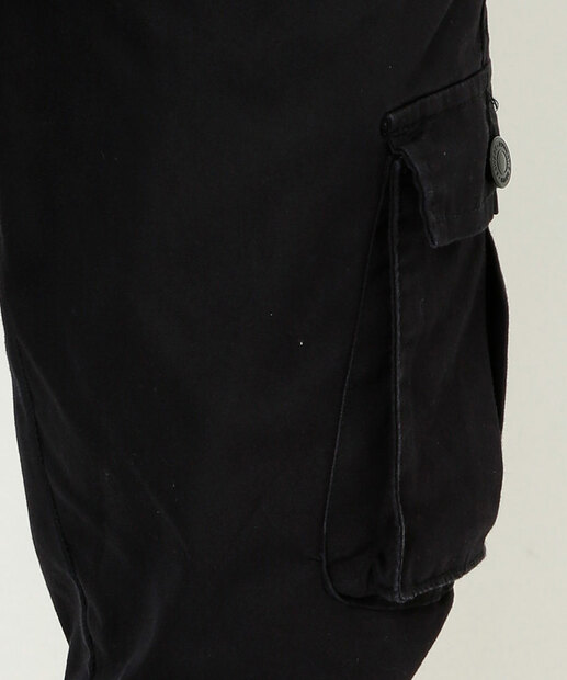 Calça Jogger Parachute Feminina Sarja Cargo Sawary