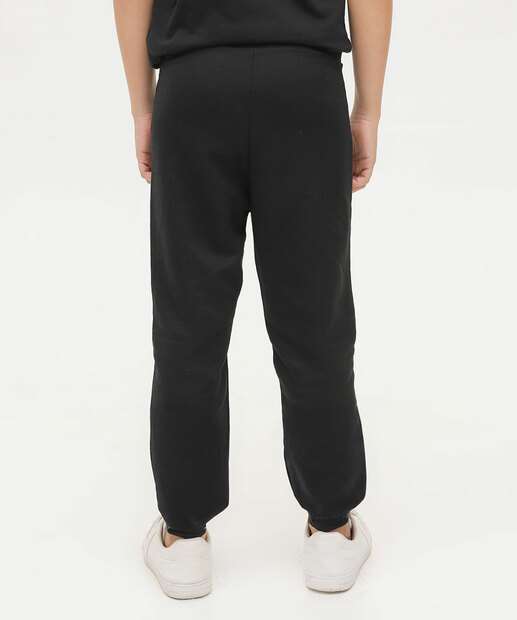 Calça Juvenil Jogger Moletom MR Tam 10 a 16