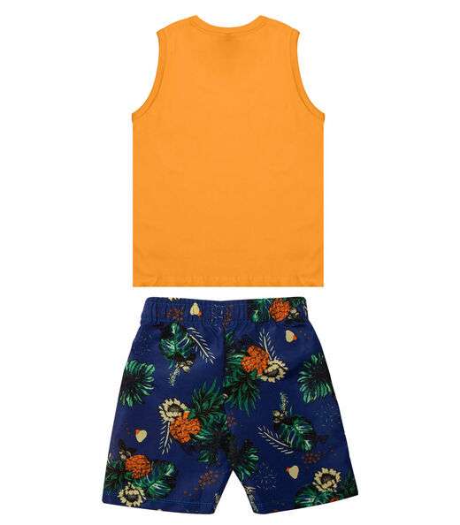 Conjunto Infantil Rovitex Kids Laranja