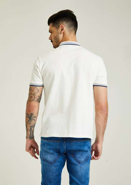 Camiseta Polo Rock e Soda Masculina