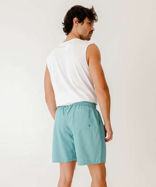 Bermuda Masculina Surf Básica Marisa Azul