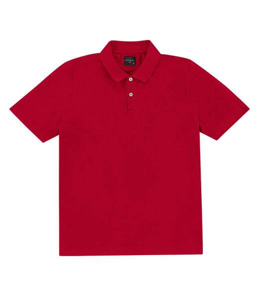 Camisa Polo Básica Masculina Diametro Vermelho