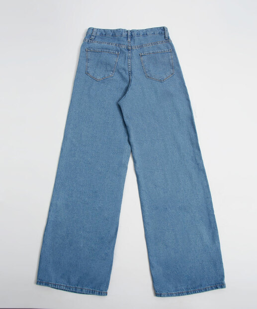Calça Juvenil Jeans Wide Leg Marisa Tam 10 a 16