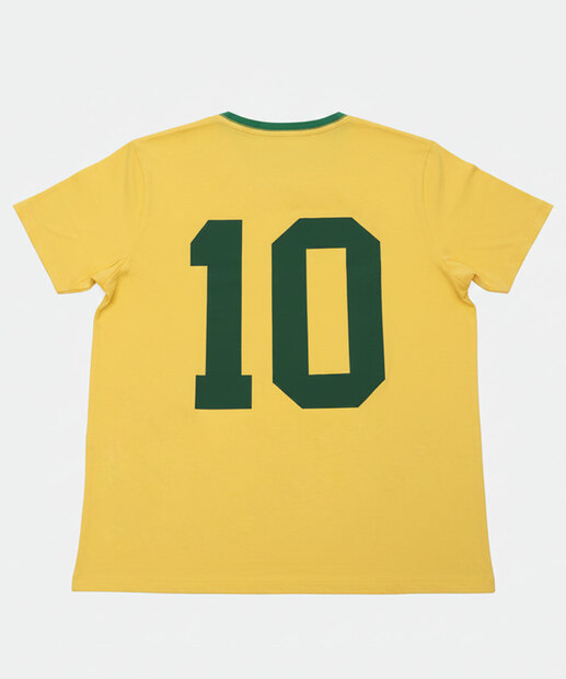 Camiseta Masculina Copa Do Brasil Marisa Amarelo