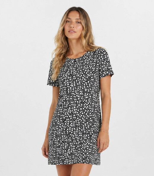 Image_Vestido Feminino Estampado Select Preto