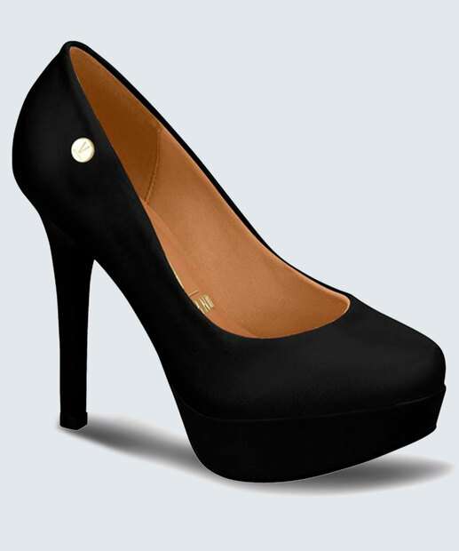 Scarpin Feminino Meia Pata Salto Fino Vizzano