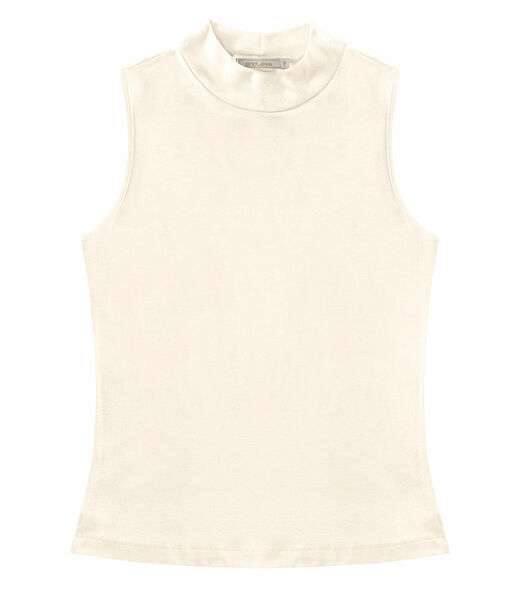 Regata Feminina Gola Alta Endless Bege