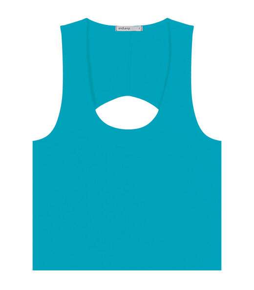 Regata De Cotton Leve Feminino Endless Azul