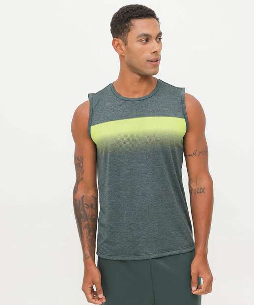 Regata Masculina Fitness Estampada MR