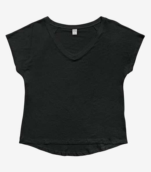 Blusa Feminina Viscotorcion Rovitex Preto