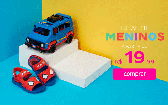 Calçados Infantis - para Meninos a partir de R$19,99