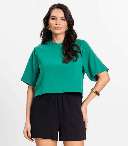 Image_Blusa Feminina em Twill Cey Rovitex Verde
