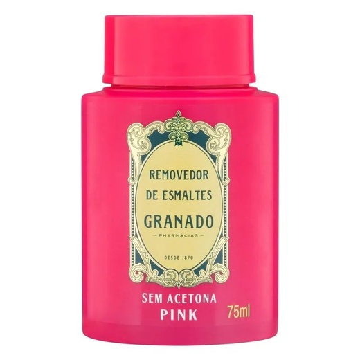 Image_Removedor de Esmaltes Granado sem Acetona Pink 75ml
