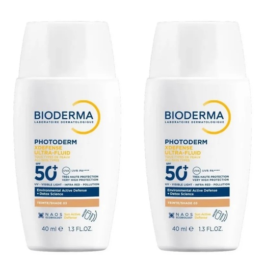 Image_Kit com 2 Unidades de Protetor Solar Bioderma Photoderm Fps 50e XDefense Ultra-F
