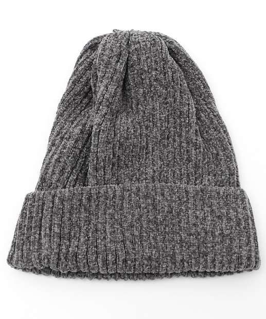 Touca Feminina Chenille Marisa Bege