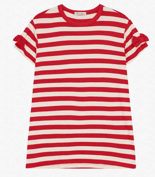 Vestido Infantil em Ribana 2x1 Trick Nick Vermelho