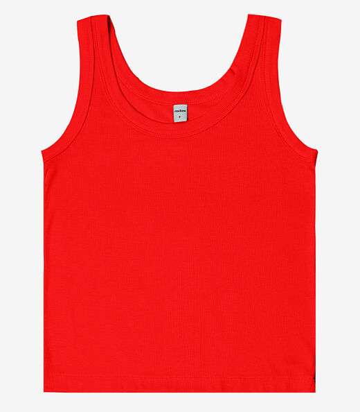 Regata em Ribana de Viscose Rovitex Laranja