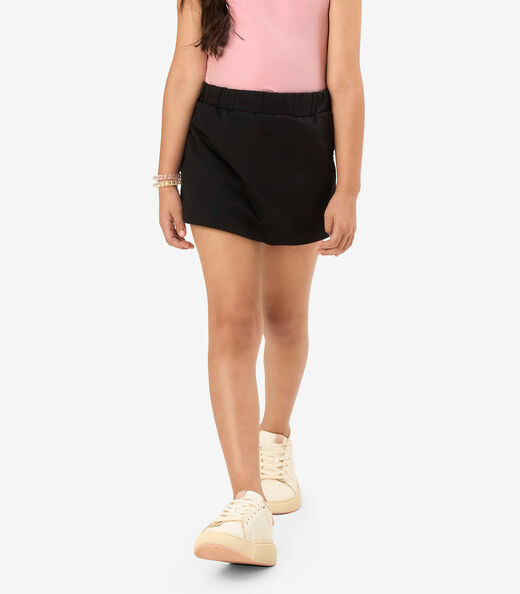 Shorts Saia Moletom Rovi Kids Preto