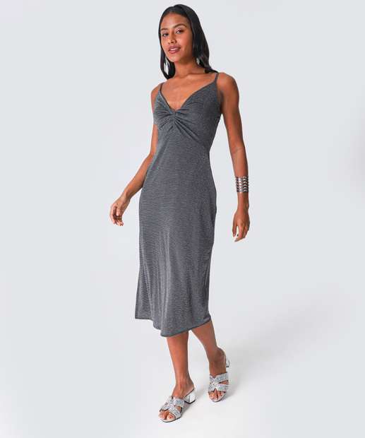 Image_Vestido Midi Feminino Brilho Lurex Marisa Preto