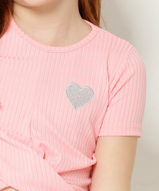 Blusa Infantil Cropped Canelada Marisa Tam 4 a 10