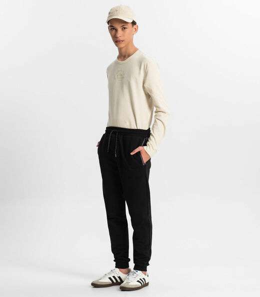 Calça Jogger Juvenil Masculina Minty Preto