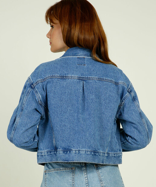 Jaqueta Feminina Jeans Marisa