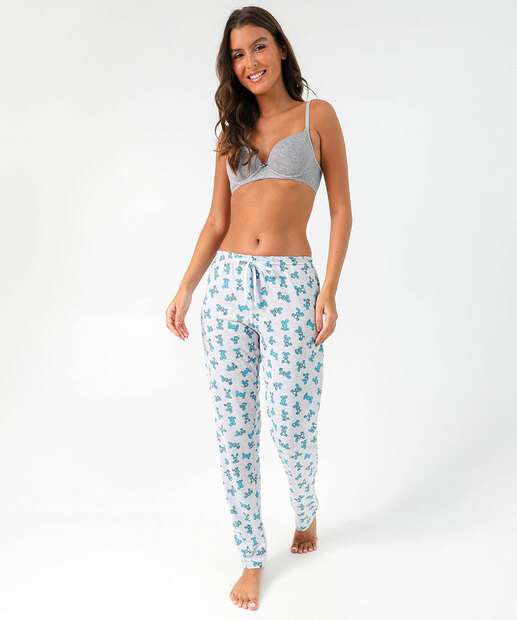 Image_Calça Pijama Feminino Avulso Sansão Turma da Mônica Cinza