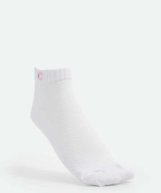 Kit 3 Pares Meias Infantil Cano Curto Básicas