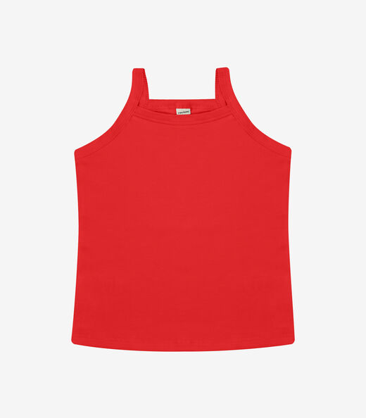 Image_Regata De Alça Infantil Feminina Rovi Kids Vermelho
