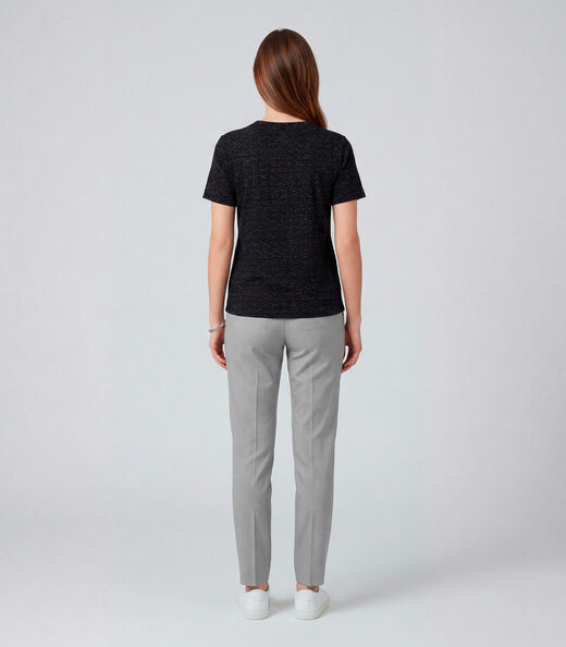 Blusa Feminina Básica Infinita Cor Preto