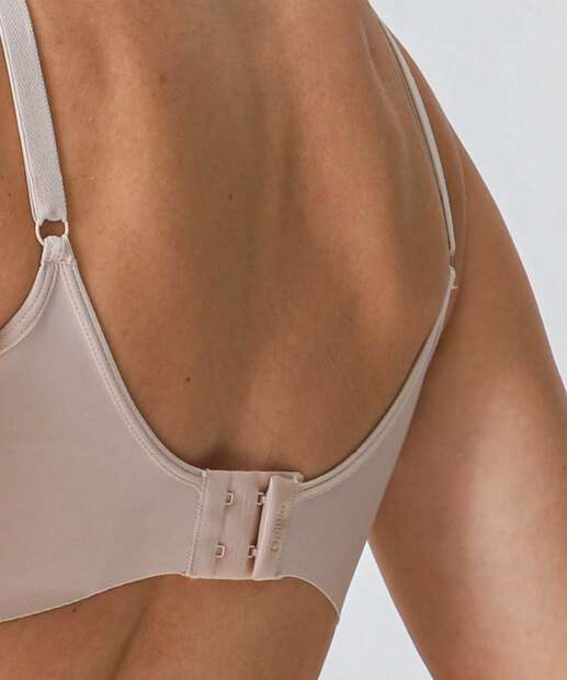 Sutiã Sem Aro Com Bojo DelRio Bege