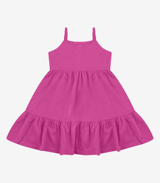 Image_Vestido Meia Malha Rovi Kids Rosa