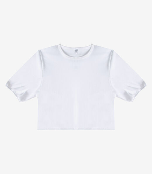 Blusa Feminina Em Tecido Henera Infinita Cor Branco