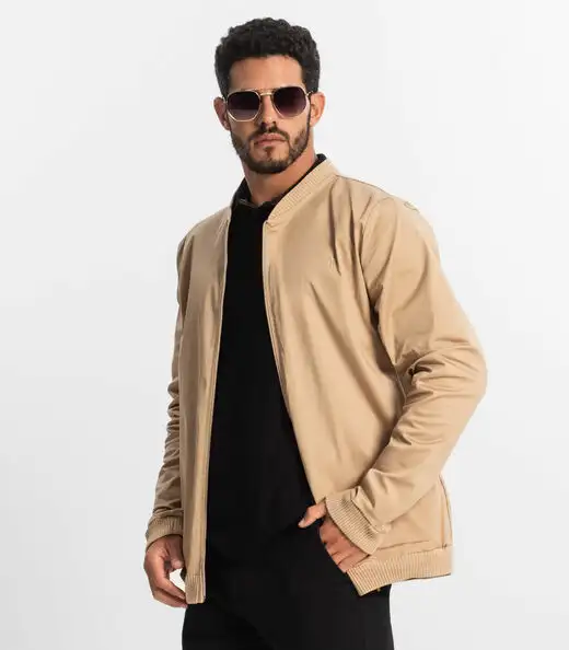 Jaqueta Masculina Em Sarja Diametro Marrom