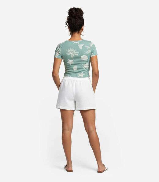 Blusa Feminina em Malha Visco Infinita Cor Verde