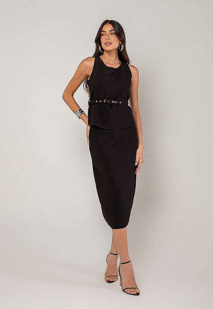 Image_Conjunto Alfaiataria Saia Midi e Regata Preto Salvatore