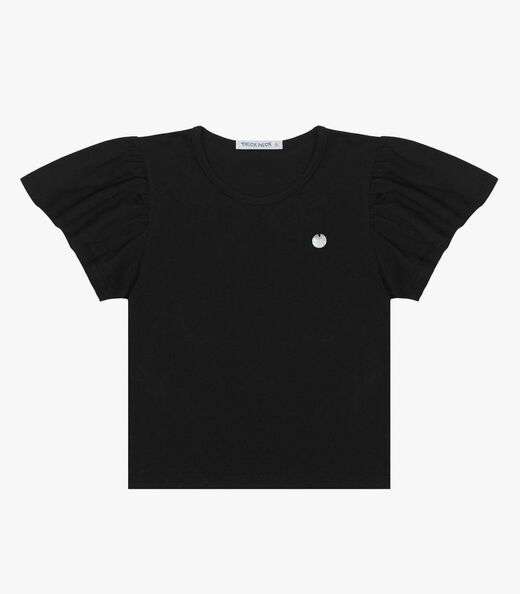 Blusa Infantil Feminina Trick Nick Preto