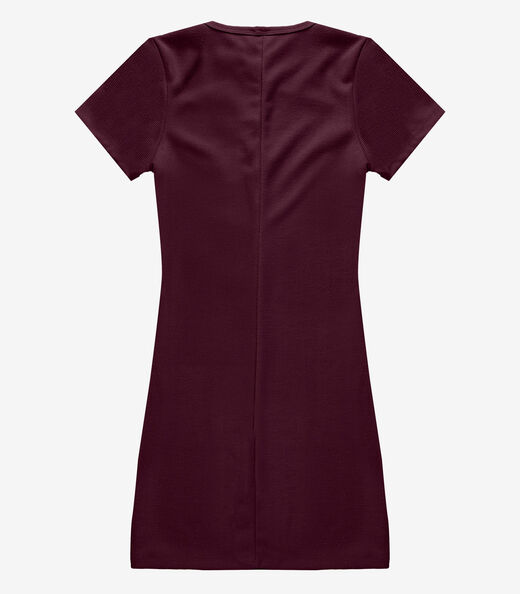 Vestido Feminino Em Tecido Henera Infinita Cor Roxo